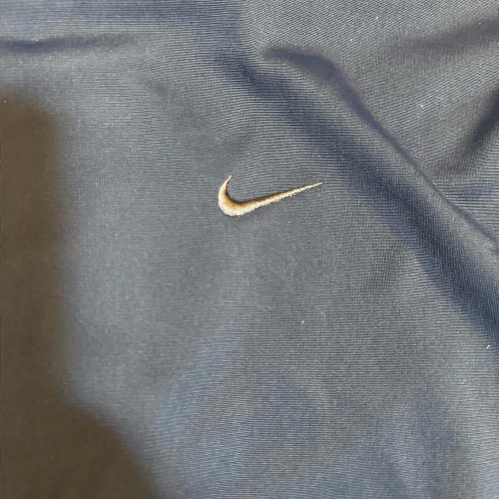 Nike Mens Track Jacket Navy Blue‎ Full Zip XL Training Warm Up Swoosh Logo